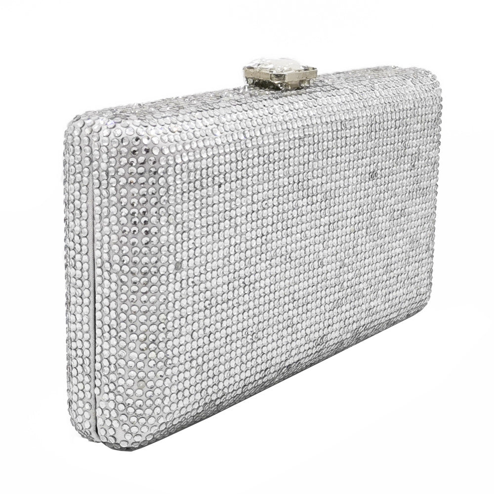 SILVER RHINESTONES CULTCH