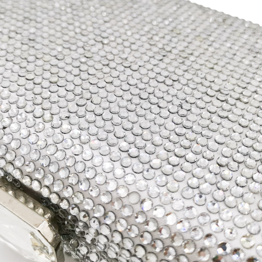 SILVER RHINESTONES CULTCH