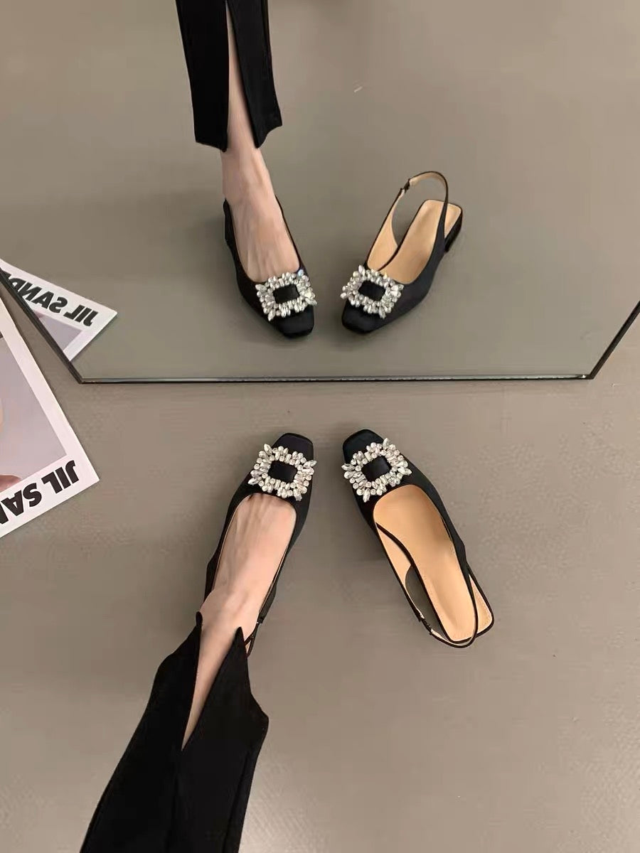 EMBALISHED SLINGBACK