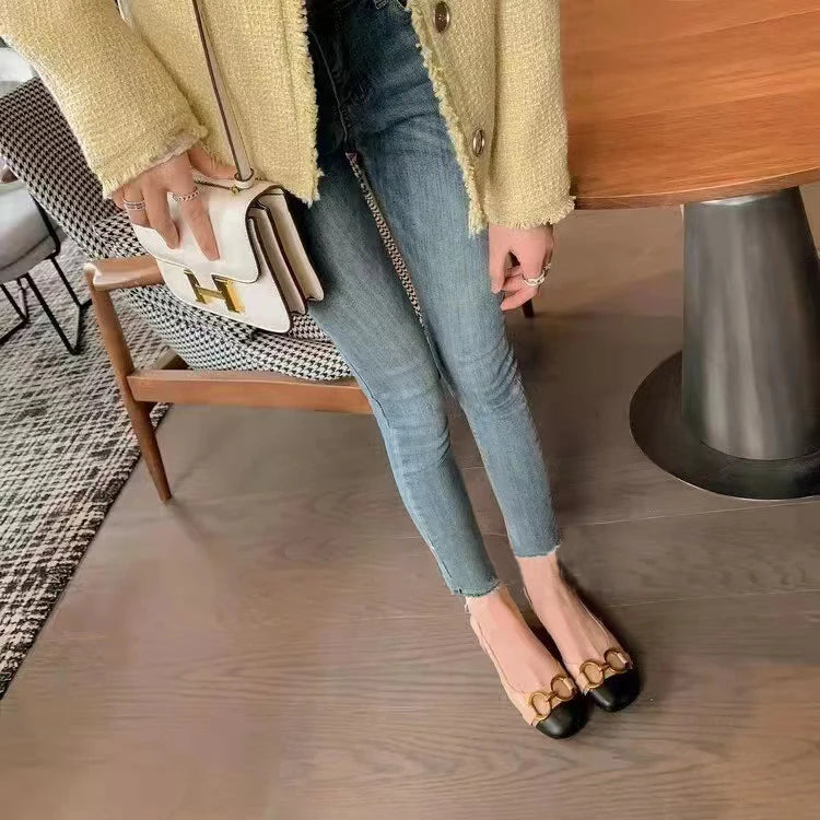 Doubel Sheded Slingback