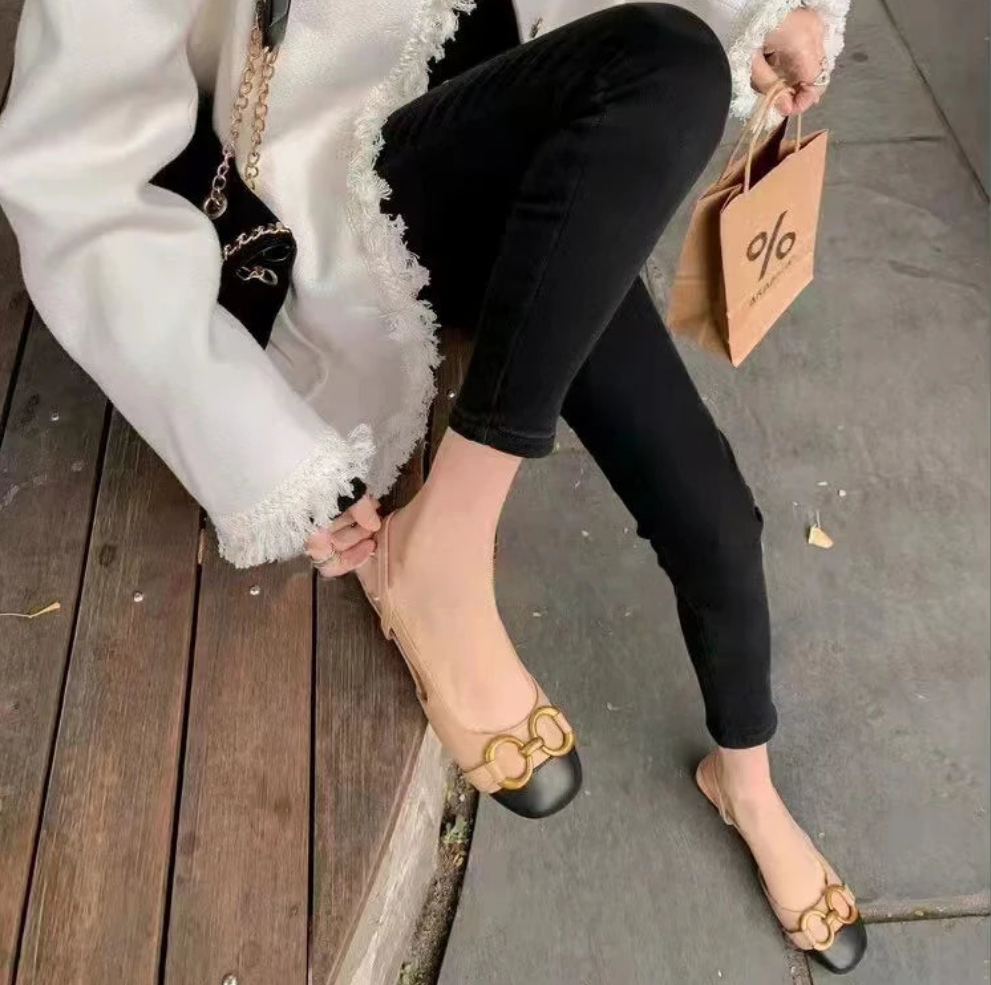 Doubel Sheded Slingback