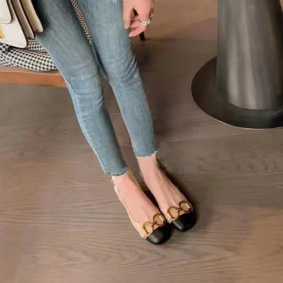 Doubel Sheded Slingback