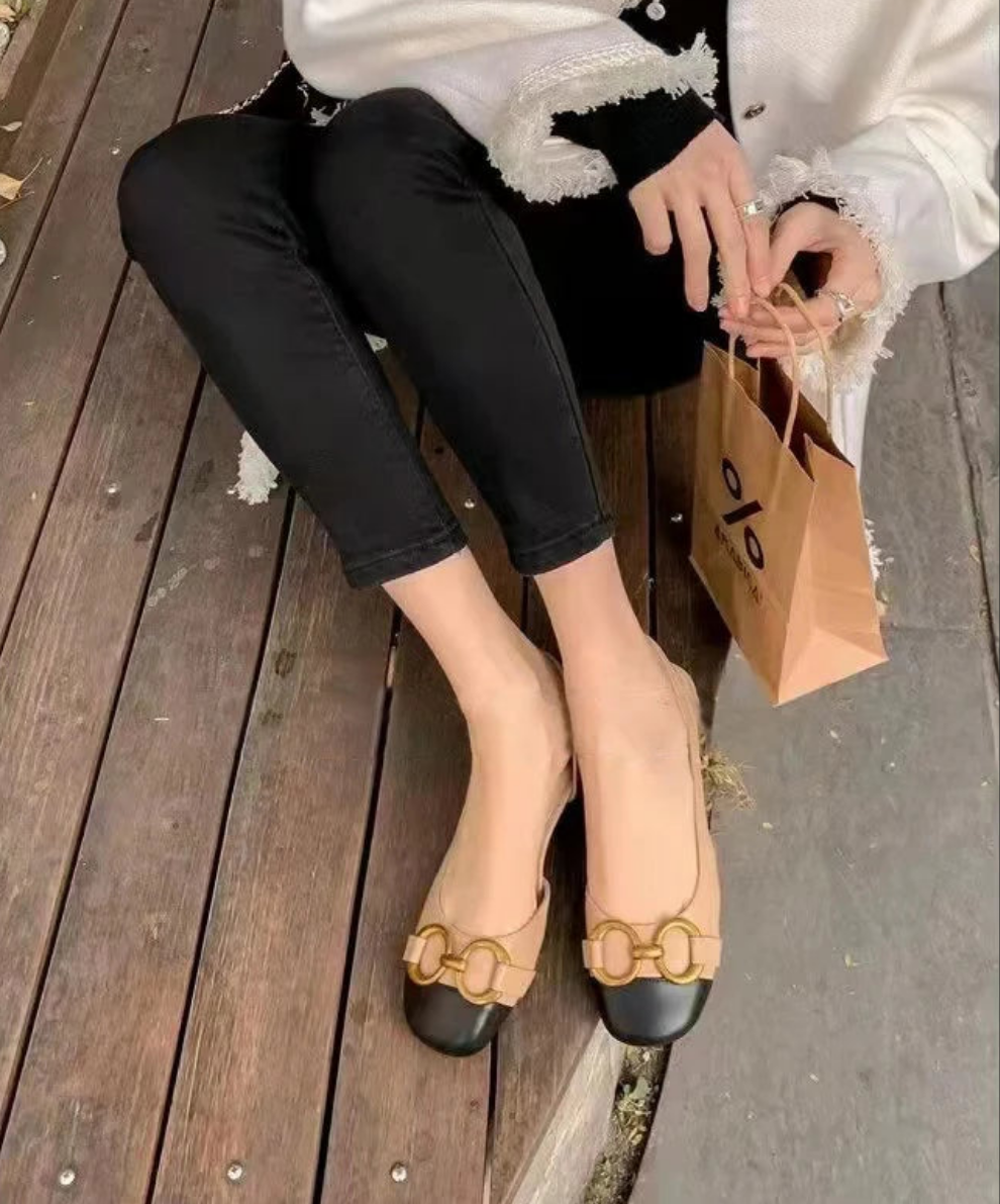 Doubel Sheded Slingback