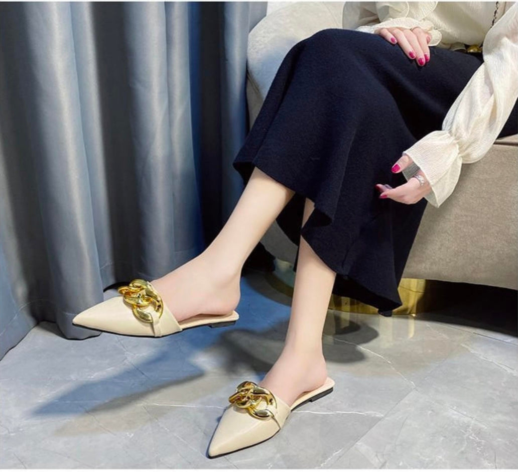 THICK CHAIN MULES