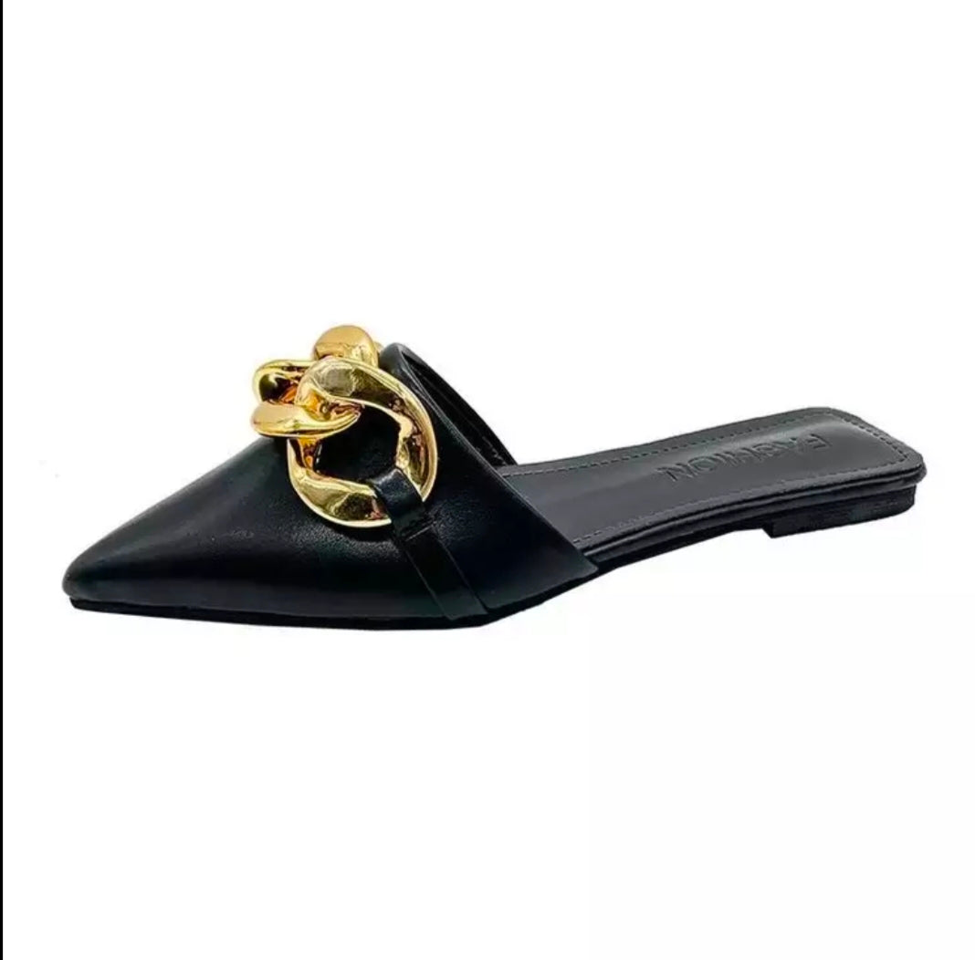 THICK CHAIN MULES