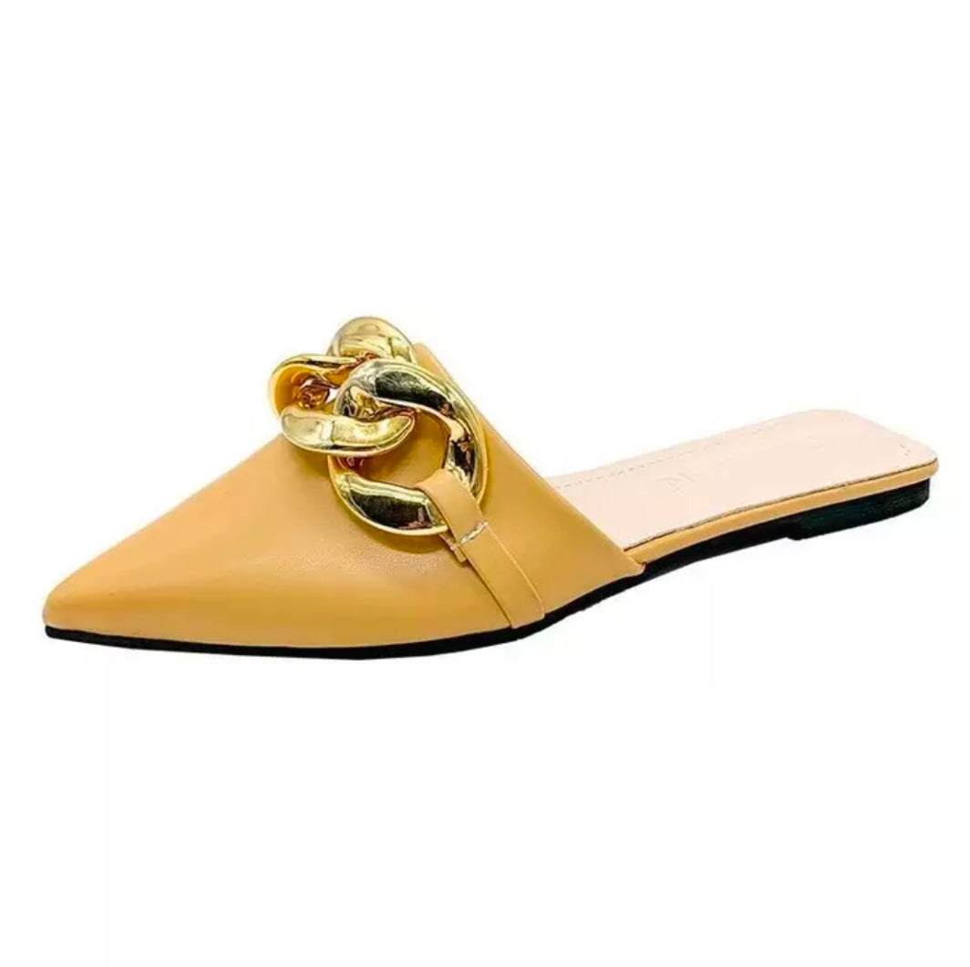 THICK CHAIN MULES