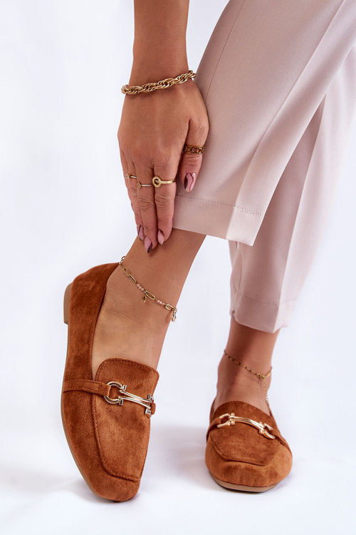 SUEDE LOAFFERS