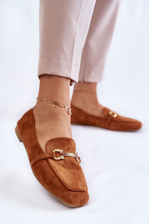 SUEDE LOAFFERS