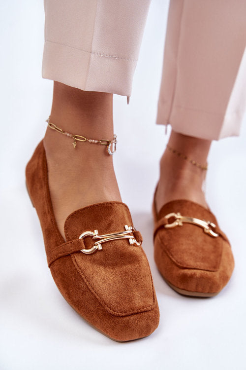 SUEDE LOAFFERS