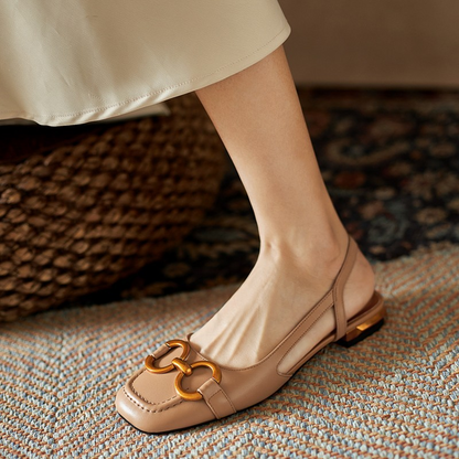 OPEN TOE SLINGBACK