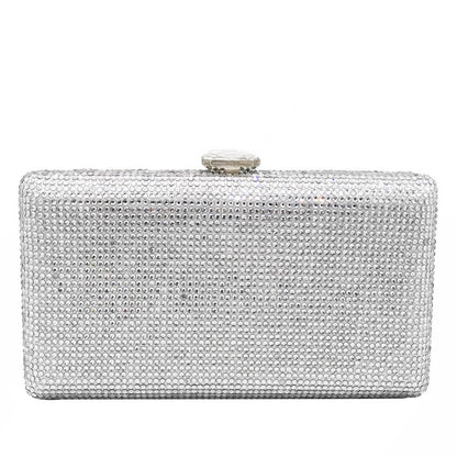 SILVER RHINESTONES CULTCH