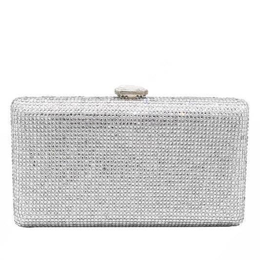 SILVER RHINESTONES CULTCH