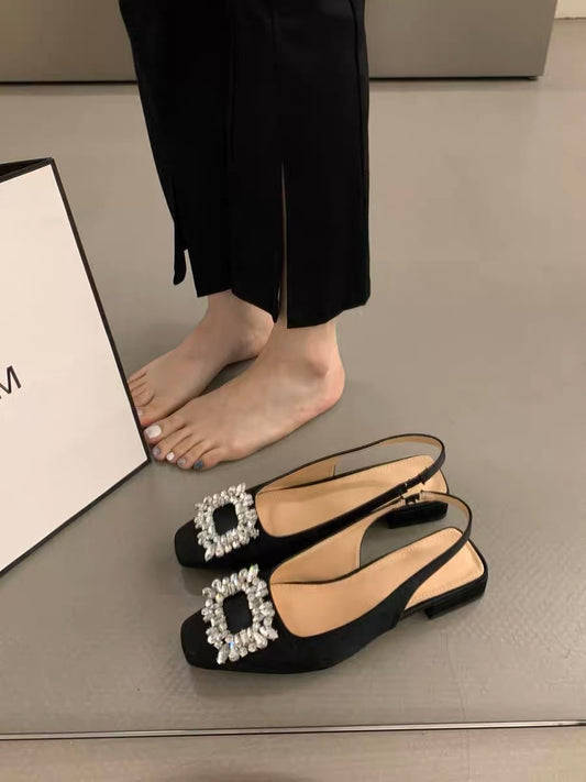EMBALISHED SLINGBACK