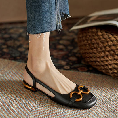 OPEN TOE SLINGBACK
