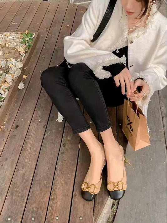 Doubel Sheded Slingback
