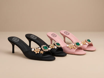 Emerald Majesty Heels