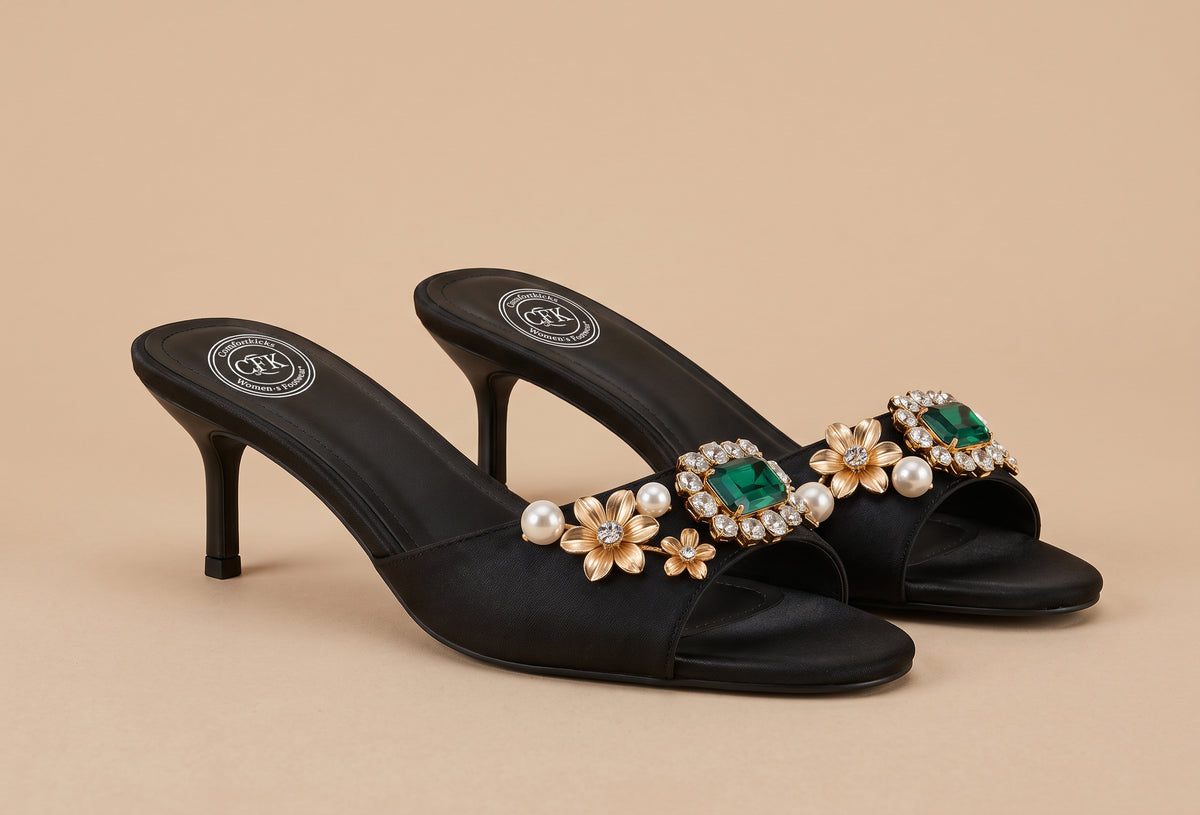 Emerald Majesty Heels