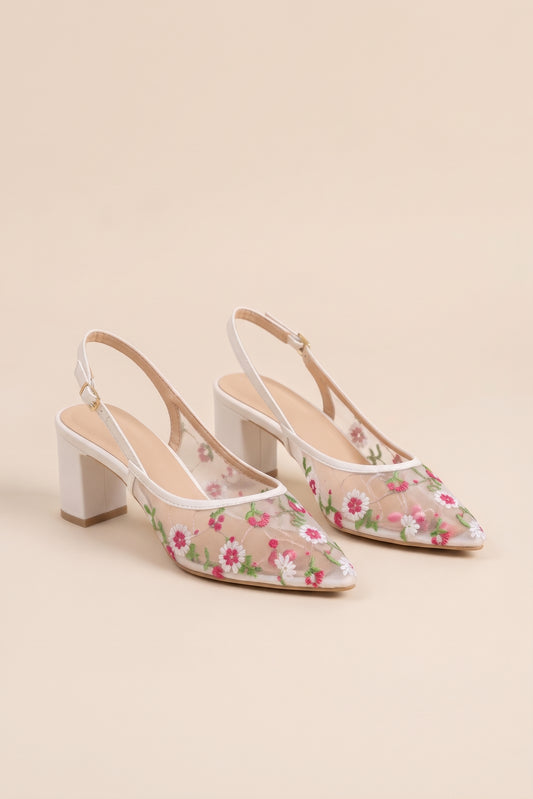 Floral Muse heel