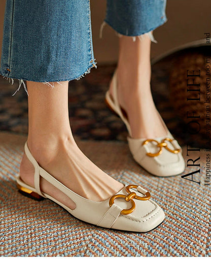 OPEN TOE SLINGBACK