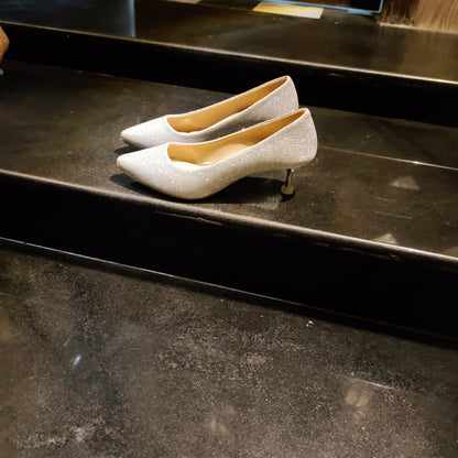 GLITTER COURTSHOES