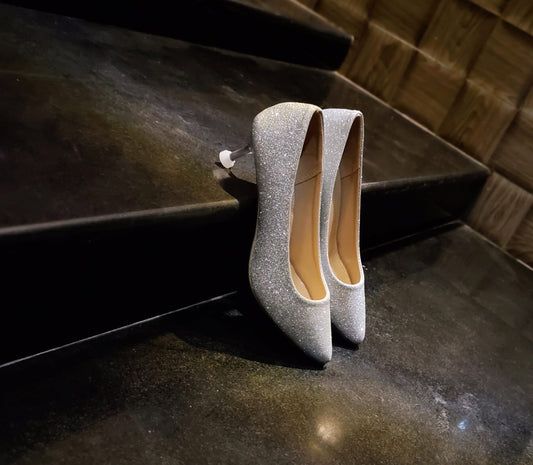 GLITTER COURTSHOES