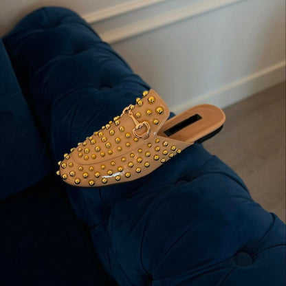 LUXURY STUDS MULES