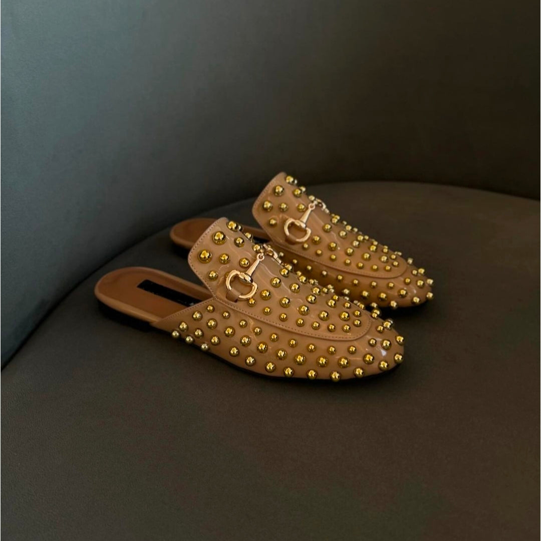 LUXURY STUDS MULES