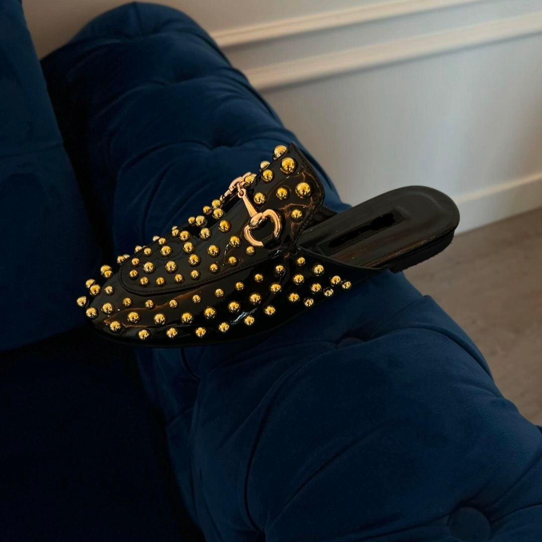 LUXURY STUDS MULES