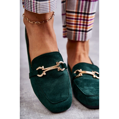 SUEDE LOAFFERS