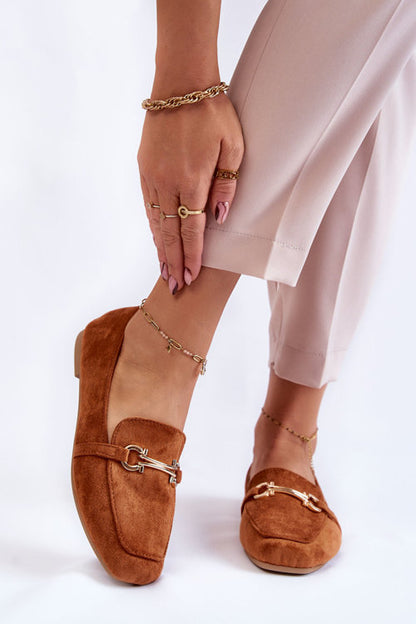 SUEDE LOAFFERS