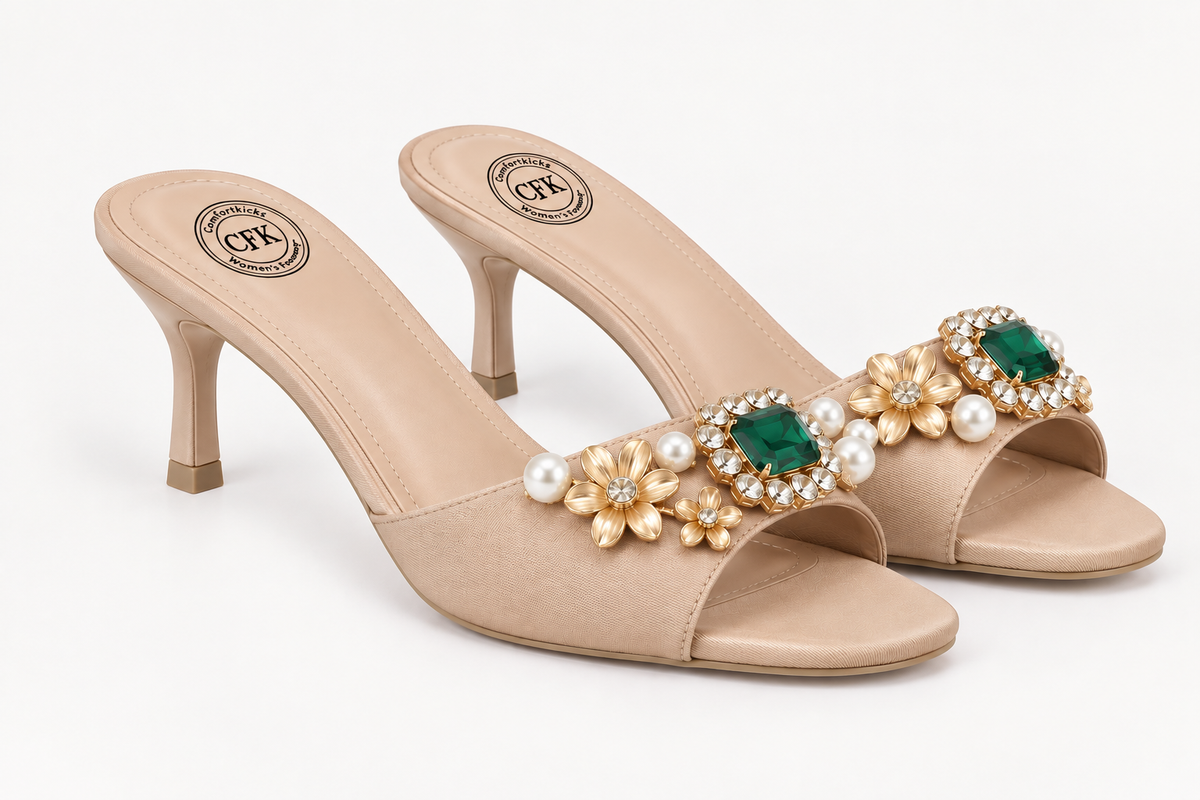 Emerald Majesty Heels