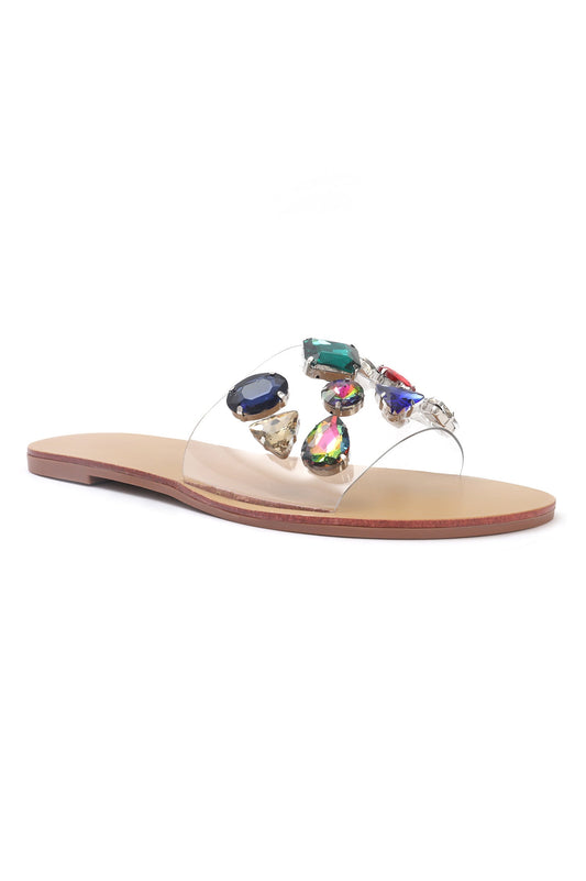 TRANSPAERNT STONES SLIDE